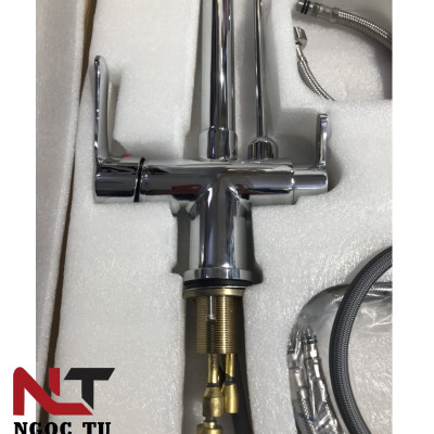 VÒI RỬA BÁT 3 ĐƯỜNG NƯỚC GROVES CAO CẤP 805-2