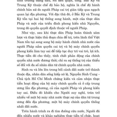 Tư tưởng Hồ Chí Minh về chính quyền địa phương và vận dụng xây dựng, hoàn thiện chính quyền địa phương ở Việt Nam hiện nay (Sách chuyên khảo)