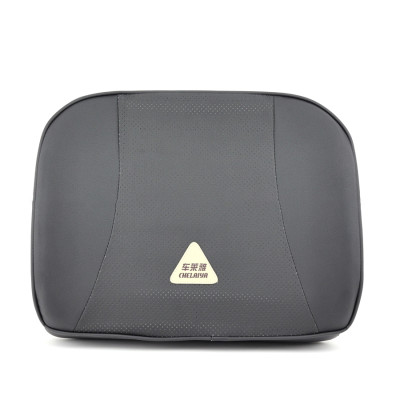 Tựa Lưng Ô Tô Cao Su Non Bọc Da CHELAIYA MS002 Màu Đen