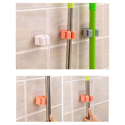 Bộ 2 Móc treo cây lau nhà, chổi quét, siêu chắc tải trọng 10kg MÀU NGẪU NHIÊN ( 2 CÁI)