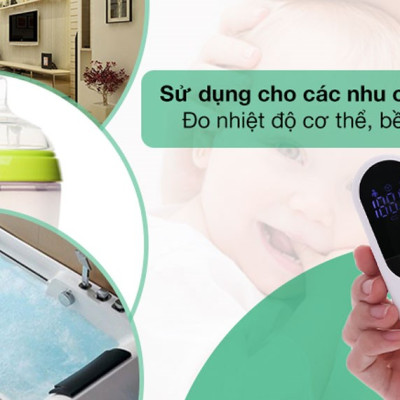 Máy Đo Nhiệt Kế Kachi JXB-315 Cảm Biến Hồng Ngoại có chứng nhận FDA Mỹ