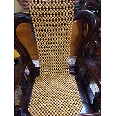 TẤM Đệm lót ghế ôtô bằng hạt gỗ pơmu cao cấp 