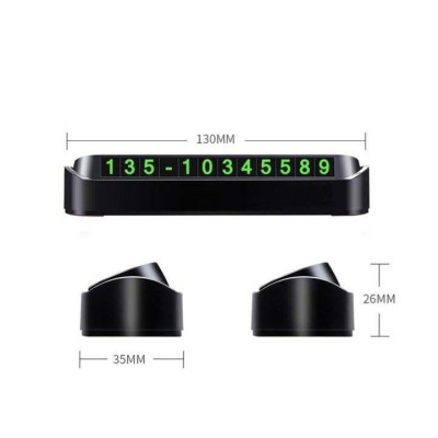 Bảng Báo Số Đ.Thoại Gắn Taplo Xe Ôtô, Bảng Điện Thoại Tiện Dụng và Văn Minh, Báo Mọi Người Biết Số Gọi. Taky Home 9200