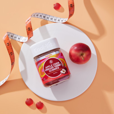 Kẹo Dẻo Giấm Táo Vitamin B12 Hỗ Trợ Tiêu Hóa, Tăng Cường Miễn Dịch Coolvita (60 viên x 3g)/hộp