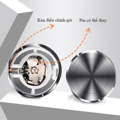 Hộp đựng khăn giấy kiêm bảng sdt và đồng hồ cao cấp đặt taplo ô tô, xe hơi TB-6137