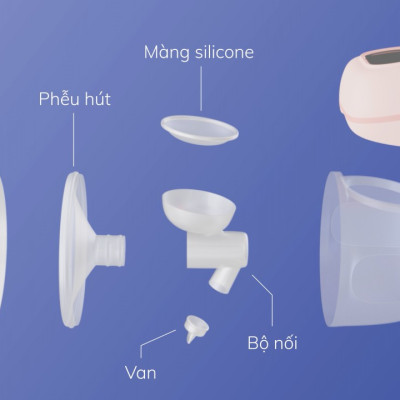 MÁY HÚT SỮA ĐIỆN ĐÔI FREEMAX 1 FATZBABY FB1201CW KHÔNG DÂY CHÍNH HÃNG 