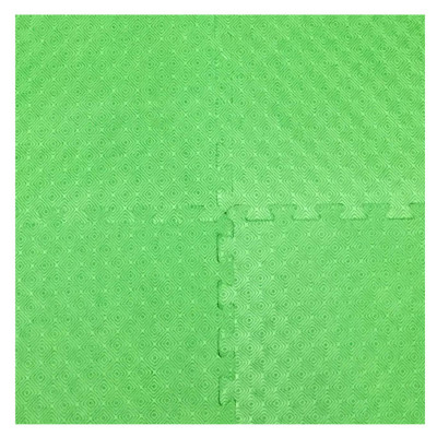 Bộ 4 tấm Thảm xốp lót nền nhà ECOBABY, thảm xốp chống va đập, không thấm nước đạt tiêu chuẩn Mỹ và Châu Âu - kích thước 1 tấm 50x50cm, độ dày 1cm - màu xanh chuối