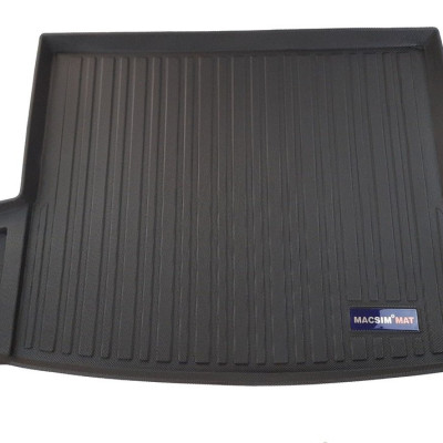 Thảm lót cốp xe ô tô BMW X1/F48 2016-2018 nhãn hiệu Macsim chất liệu TPV cao cấp màu đen (177)