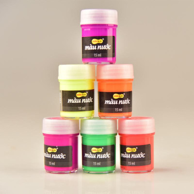 Hộp 6 Màu Nước Neon WACO-C011