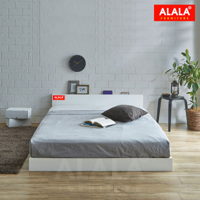 Giường thấp ALALA41 / Miễn phí vận chuyển và lắp đặt tận nơi/ Đổi trả 30 ngày/ Sản phẩm được bảo hành 5 năm từ thương hiệu ALALA/ Chịu lực 700kg