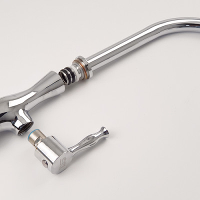 Vòi rửa chén lạnh Eurolife EL-T014 (Trắng bạc)