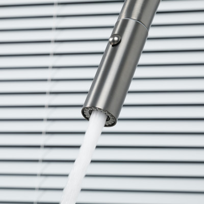 Vòi rửa bát dây rút màu đen GAPPO G4398-41 Chính hãng nhập khẩu