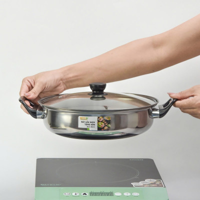 Bếp Điện Từ Đơn Đa Năng Bennix BN-266iH Công Suất 2000W Tặng Kèm Nồi Lẩu- Hàng Chính Hãng