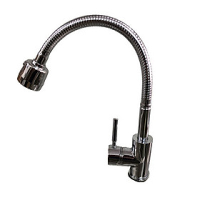 Vòi rửa chén lò xo chỉnh tia Đồng Thau