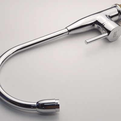 Vòi rửa chén nóng lạnh Eurolife EL-T009 (Trắng bạc)