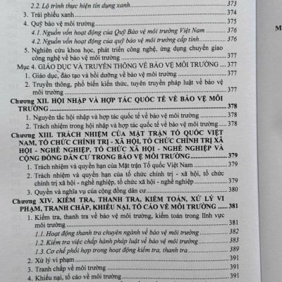 Sách Quy Định Chi Tiết Thi Hành Luật Bảo Vệ Môi Trường – Quản Lý Chất Thải và Kiểm Soát Các Chất Ô Nhiễm - V2560T
