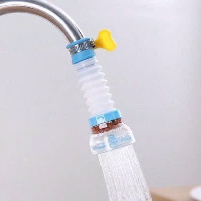 Đầu vòi lọc nước rửa bát tăng áp xoay 360 có thể kéo dài chống bắn nước ra ngoài - Hàng chính hãng
