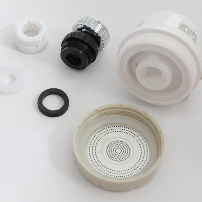 Đầu vòi tăng áp điều hướng 360 độ, 3 chế độ chảy Eurolife EL-TA01 (Trắng)