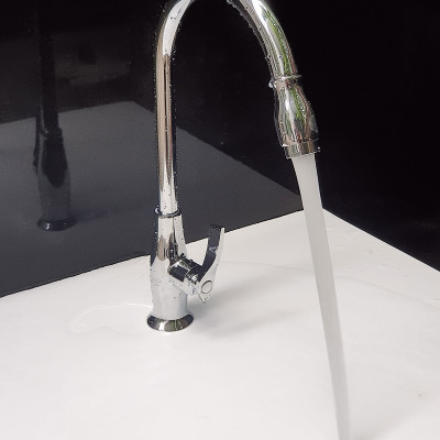 Vòi rửa chén lạnh Đồng mạ Chrome Eurolife EL-RC06 (Trắng bạc)