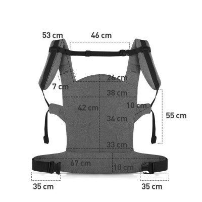 ĐỊU MILO KINDERKRAF DÀNH CHO BÉ TỪ 3 THÁNG ĐẾN 20KG - HÀNG CHÍNH HÃNG