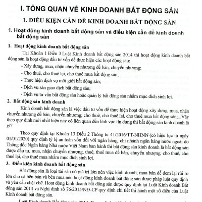 Sổ Tay Pháp Luật Bất Động Sản và Các Thủ Tục Pháp Lý Có Liên Quan Đến Nhà, Đất