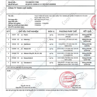 Kẹo Dẻo Giấm Táo Vitamin B12 Hỗ Trợ Tiêu Hóa, Tăng Cường Miễn Dịch Coolvita (60 viên x 3g)/hộp