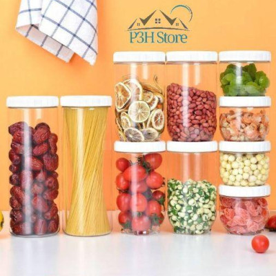 Bộ 9 hộp Interlock Lock&Lock bảo quản thực phẩm , đựng gia vị INL302S9