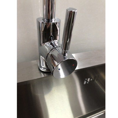 Vòi rửa chén lò xo chỉnh tia Đồng Thau