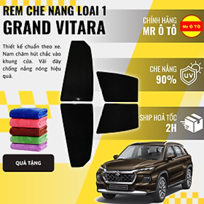 Rèm Che Nắng Xe Suzuki Grand Vitara Loại 1 Mr Ô TÔ Bảo Hành 24 tháng Cam Kết Chuẩn Khít Theo Xe