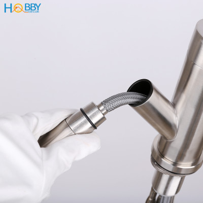 Vòi rửa chén nóng lạnh đa năng kèm vòi xịt inox 304 Hobby Home Decor RCG
