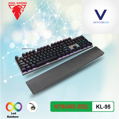 Phím Cơ JEDEL KL-95 LED - Hàng chính hãng