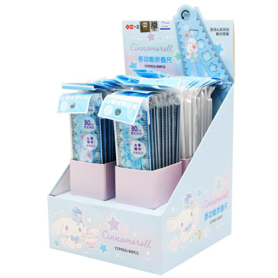 Thước Gấp Cinnamoroll 30 cm - iiGEN YZ9903 (Họa Tiết Giao Ngẫu Nhiên)