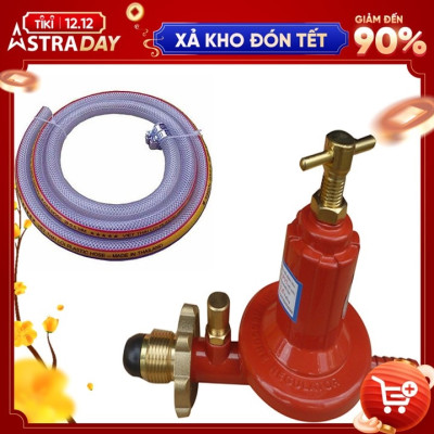 Bộ Van gas cao áp cao cấp WINDO dùng cho bếp công nghiệp (bếp khè)- Hàng chính hãng