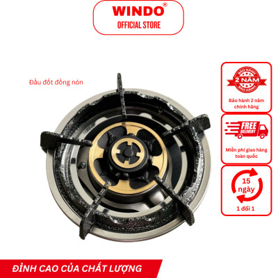 Bếp Gas Công Nghiệp Thấp Áp 3 Lò WINDO - 310 | Bếp gas 3 lò sen lửa lớn nấu nhanh hơn - Hàng chính hãng