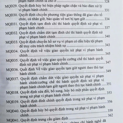 Luật Xử Lý Vi Phạm Hành Chính (sửa đổi, bổ sung năm 2025) các văn bản quy định chi tiết và biện pháp thi hành