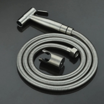 Vòi xịt vệ sinh KG49 cao cấp, xịt nước mạnh rất êm siêu bền chất liệu inoxsus304 - Hàng chính hãng