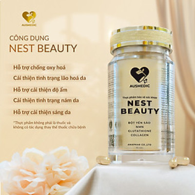 Viên uống yến sào đẹp da, phục hồi tế bào Nest Beauty - Ausmedic