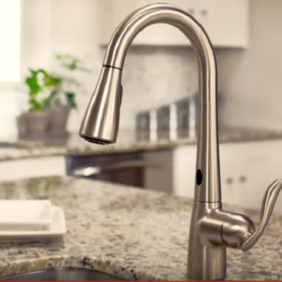 Vòi Rửa Chén Cảm Ứng MOEN 7594ESRS (HÀNG CHÍNH HÃNG)