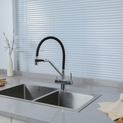 VÒI BẾP 3 ĐƯỜNG NƯỚC NGA CAO CẤP GAPPO G4398-80