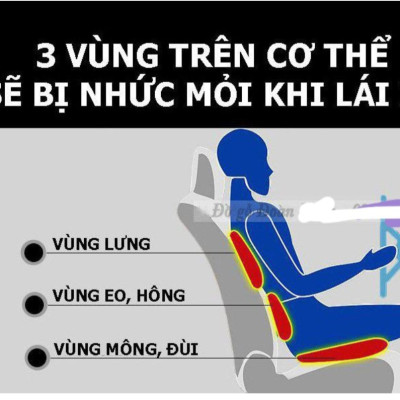 TẤM ĐỆM LÓT GHẾ ÔTÔ BẰNG BÁCH XANH THƠM DỊU NGỌT NGÀO KT 45×110CM 