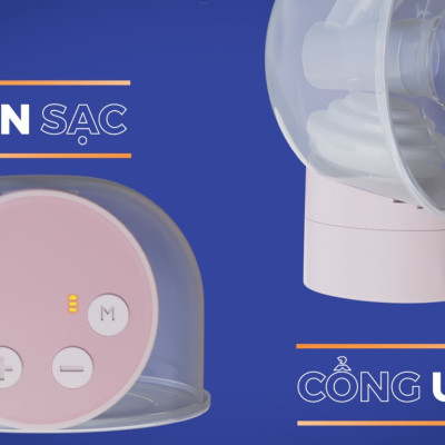 MÁY HÚT SỮA ĐIỆN RẢNH TAY VÀ KHÔNG DÂY Fatzbaby - FREEMAX 7 - FB1222TP