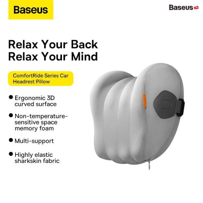 Gối Tựa ô tô Baseus ComfortRide Series Car Headrest/ Lumbar Pillow CNTZ- Hàng chính hãng