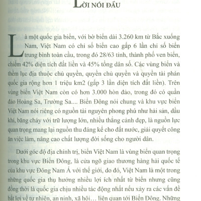An Ninh Phi Truyền Thống Trên Biển Đông: Tiếp Cận Khoa Học Xã Hội Và Nhân Văn Trong Vấn Đề Môi Trường Và Khai Thác Tài Nguyên (Sách chuyên khảo) 
