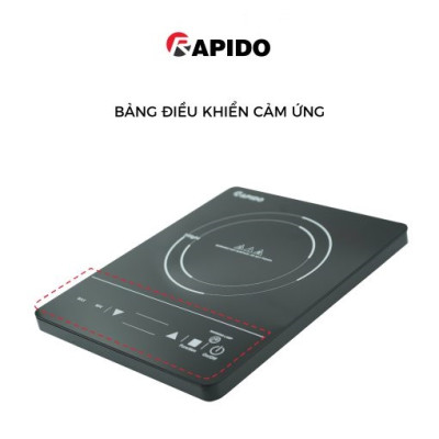 Bếp hồng ngoại đơn Rapido RC2000ES - Hàng chính hãng