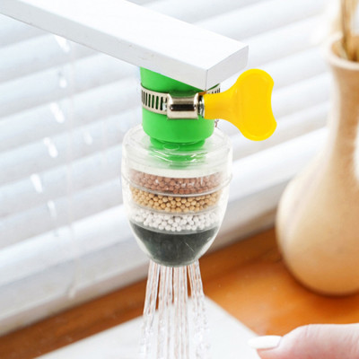 Đầu Lọc Nước Trực Tiếp Tại Vòi 6 Tầng Kèm Cổ Dê Có Co Tăng Giảm Phù Hợp Nhiều Loại Vòi Tiện Lợi Đem Lại Nguồn Nước Tinh Khiết Cho Gia Đình