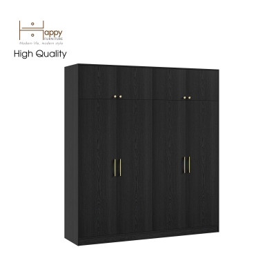 [Happy Home Furniture] ELEGANT, Tủ quần áo 2 ngăn kéo 2mx2m2 , 200cm x 54cm x 220cm ( DxRxC), TCM_048