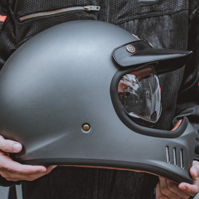 MŨ BẢO HIỂM FULLFACE CỔ ĐIỂN BULLDOG DOGO (KHÔNG KÈM MÁI CHE) - GARA20