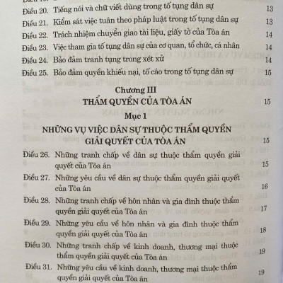 Bộ Luật Tố Tụng Dân Sự ( Sửa Đổi, Bổ Sung Năm 2025)