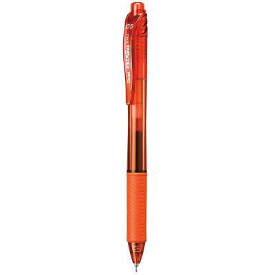 Bút Bi Gel EnerGel 0.5 mm - Pentel BLN105-F - Mực Cam