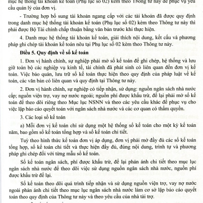 Chế Độ Kế Toán Đơn Vị Hành Chính Sự Nghiệp